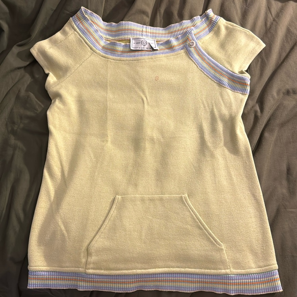 vintage st john sports by marie gray sweater